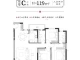 建发春江悦_3室2厅2卫 建面119平米