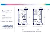 未来中心_2室1厅2卫 建面43平米