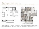 鄞州区JS-08-b3(姜山镇核心12号)地块_4室2厅2卫 建面133平米