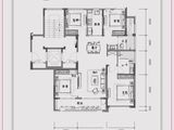 蓝城桂语兰庭_4室2厅2卫 建面125平米