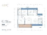 贵阳电建云岩赋_3室2厅2卫 建面110平米