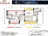 梧桐山庄_3室2厅2卫 建面125平米