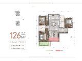 天朗蔚蓝悦城_3室2厅2卫 建面126平米