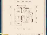 欧雅春天花园_3室2厅2卫 建面94平米