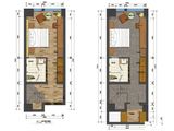 金辉MOMO公馆_2室1厅2卫 建面47平米