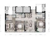 绿城桂冠东方_3室2厅2卫 建面98平米