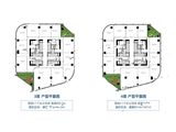 国家级大数据产业基地_1#楼3层4层户型图 建面143平米