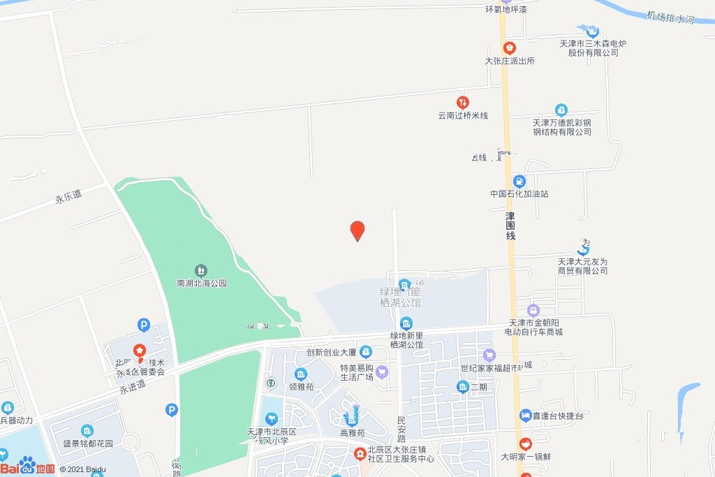 北辰区民安路与永益道交口西北侧地块