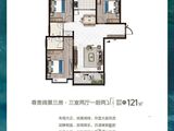 冠宇锦和佳苑_3室2厅2卫 建面120平米