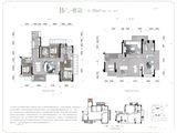 城投置地翡玥蘭庭_4室3厅3卫 建面335平米