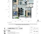 明星玺樾_3室2厅2卫 建面125平米