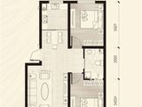 江城文苑_2室2厅1卫 建面82平米