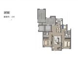 宝华紫薇花园_3室2厅2卫 建面104平米