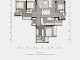 香港置地启元_4室2厅3卫 建面172平米