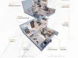 建实名都花园_3室2厅2卫 建面50平米