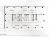 翡翠中心_写字楼5-12层户型图 建面92平米