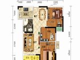 城建地产长宁太和_3室2厅1卫 建面89平米