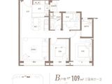 路劲太阳城_3室2厅1卫 建面109平米