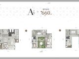 海棠故事_A户型 建面660平米