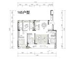 天璟融园_4室2厅3卫 建面165平米