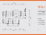 兆基沩水玥_4室2厅2卫 建面134平米