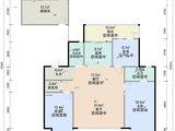 旭辉首府铂辰时代_3室2厅2卫 建面100平米