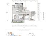 环天时代中心_4室2厅2卫 建面95平米